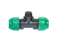 Irritec T-kus Connecto s vnějším závitem na odbočce 25x1/2