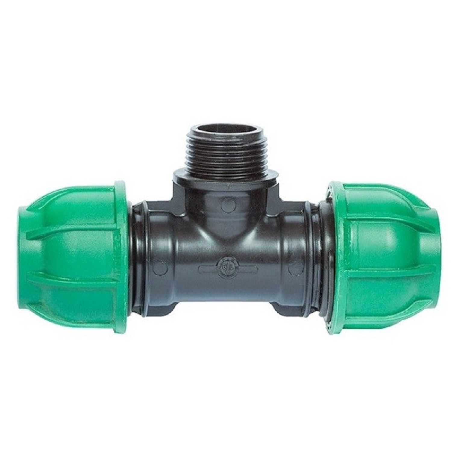 Irritec T-kus Connecto s vnějším závitem na odbočce 25x3/4"x25