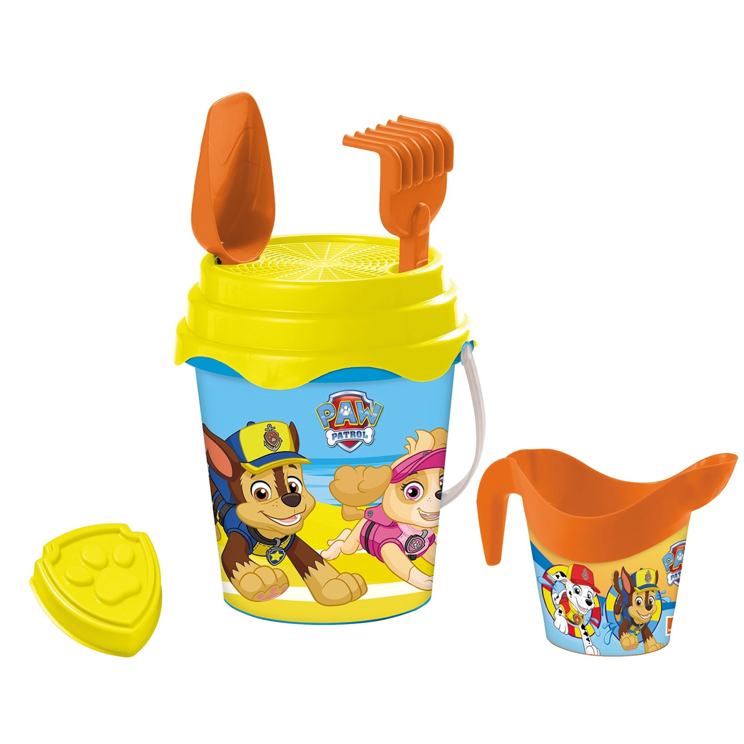 Mondo Kbelíková sada na písek Tlapková patrola, 6-dílná