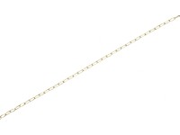 LUX-TOOLS Hodinový řetěz pomosazená ocel 1,1 mm - metráž