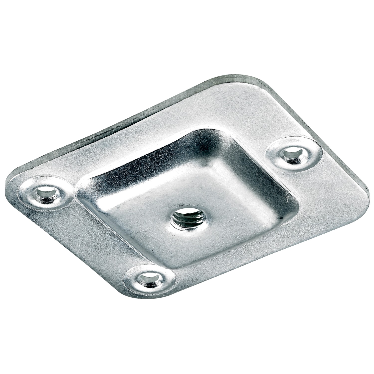 Hettich Montážní deska nohy stolu 58 x 67 mm pozinkovaná