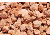 Mramorové kamenivo veronská červená 25-50 mm 25 kg PE pytel