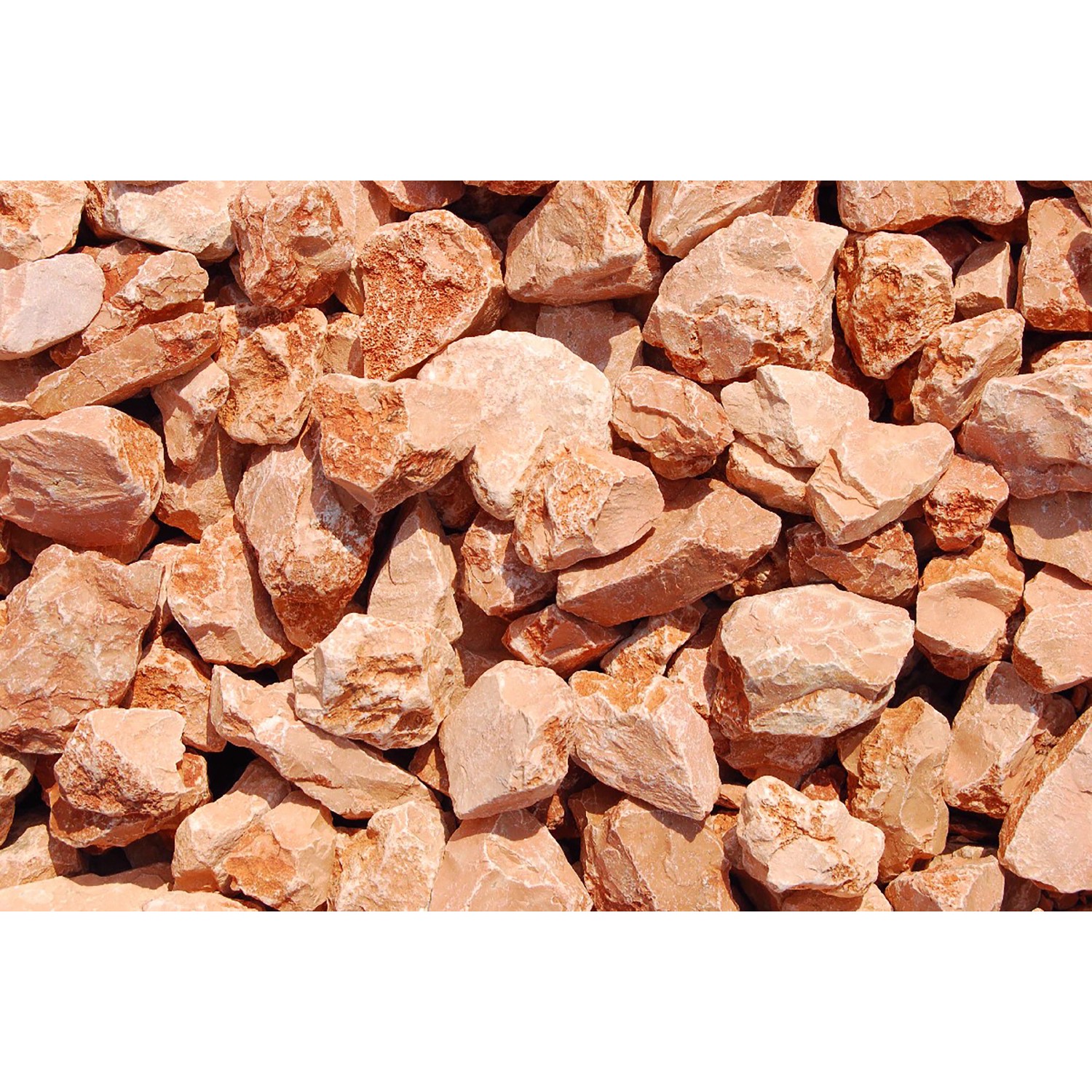 Mramorové kamenivo veronská červená 25-50 mm 25 kg PE pytel