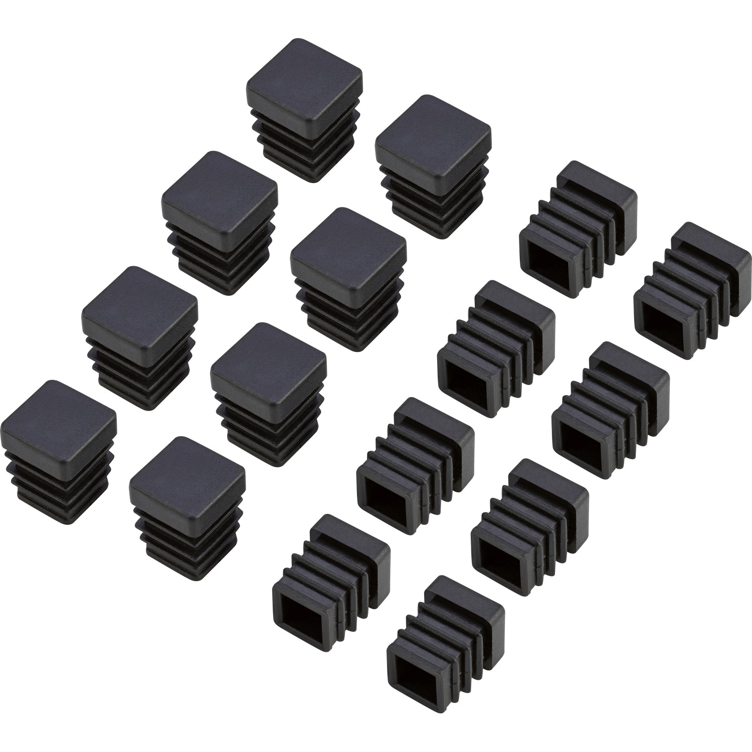 Náhradní krytky nohou pro sestavu zahradního nábytku Saratoga, 16 ks