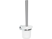 Spirella WC štětka Campagne chrom ojíněná bílá