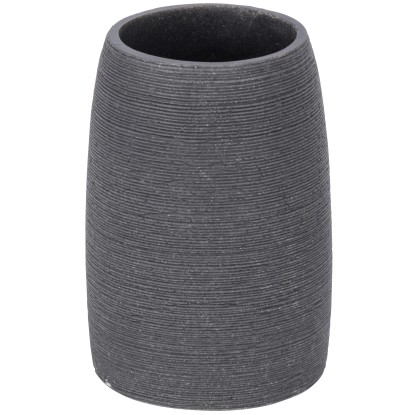 Wenko Kelímek na zubní kartáčky Goa šedý, pr. 7,4 x 10,5 cm