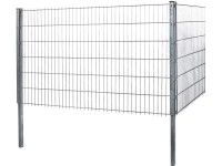 Floraworld Drátěný plotový panel, dvojitý 6/5/6, pozinkovaný, 203 x 251 cm Floraworld Drátěný plotový panel, dvojitý 6/5/6, pozinkovaný, 203 x 251 cm