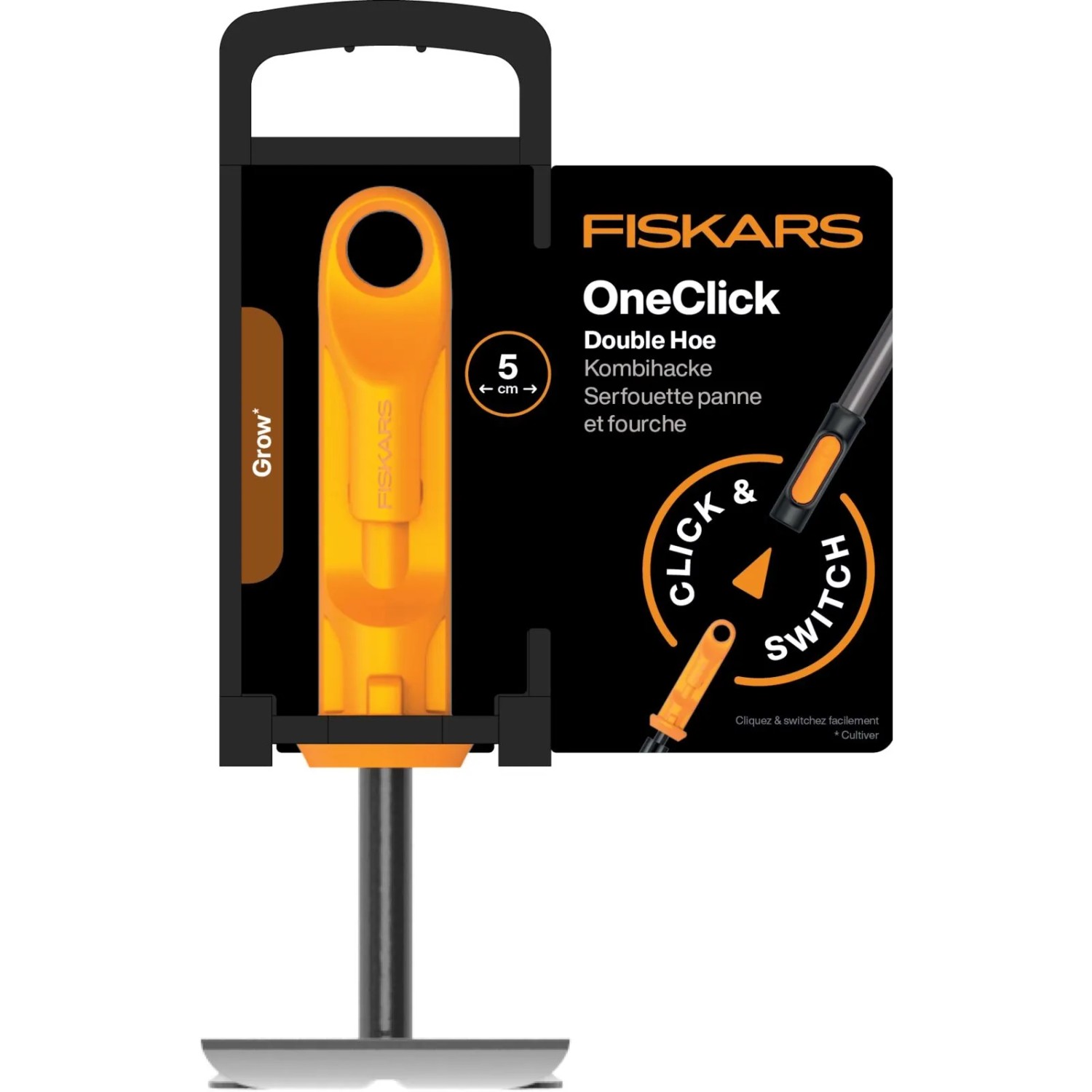 FISKARS Dvojitá motyčka OneClick Grow 5 cm