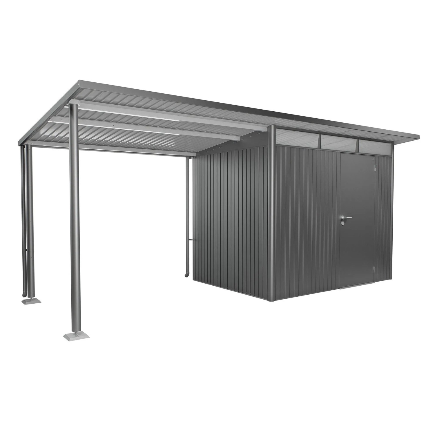 Biohort Boční stříška k domku AvantGarde/ECO A2, A6 křemenově šedá