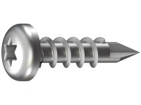 GS Terrassen Závrtný šroub s čočkovou hlavou 100 ks, 4,8 x 25 mm