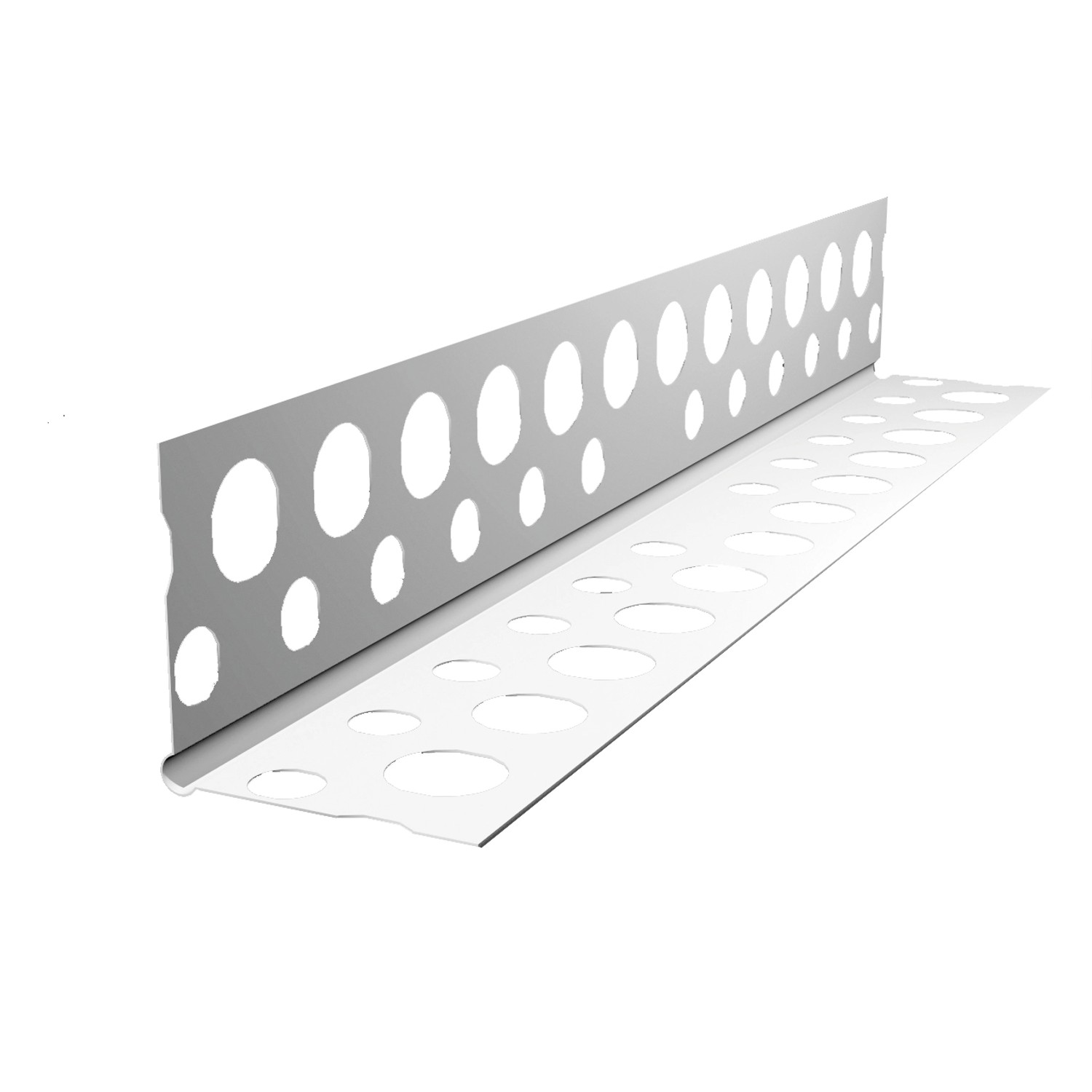 Den Braven Rohový profil PVC zaoblený LP bez tkaniny 2,5 m