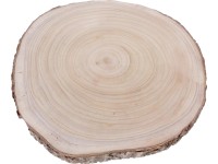 Koopman Podložka z kmene stromu přírodní dřevo, pr. cca 50 cm, 1 ks Koopman Podložka z kmene stromu přírodní dřevo, pr. cca 50 cm, 1 ks