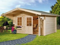 Weka Dřevěný zahradní domek Riva A 380 x 300 cm