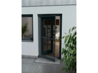 OBI Hliníkový rám se sítí do dveří, antracit, 215 x 100 cm