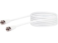 Schwaiger Satelitní připojovací kabel KVCHQ75 532 bílý 7,5 m