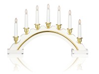 Markslöjd Svícen CELINE bílý 7x E10 LED 3 W, 5 x 28 x 46 cm