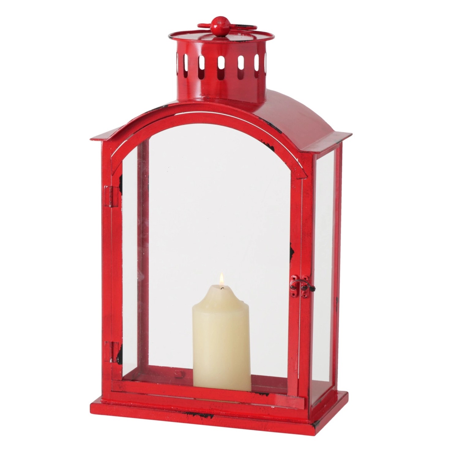 Boltze Lucerna Melissa červená 48 x 15 x 28 cm
