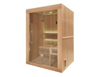 MARIMEX Finská sauna Kippis L pro 2 osoby, jedlovec, 3,6 kW, 150 x 110 x 196 cm