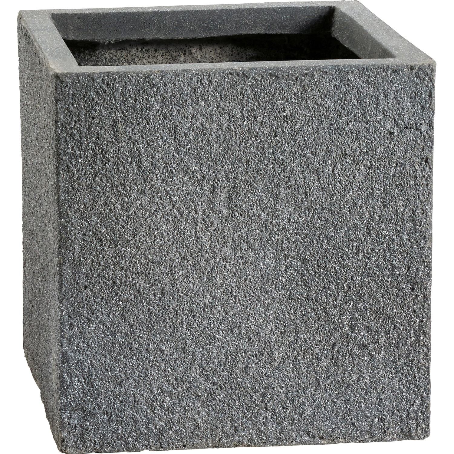 OBI Květináč Calais antracitový 30 x 30 cm