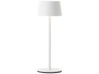 Brilliant Dobíjecí stolní lampa Jona 2 W, 170 lm, 3000 K, bílá pr. 9 x 25 cm