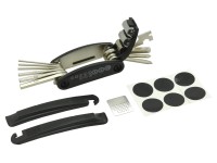 Compass Cyklotaška s nářadím a lepením černá 10 x 13 x 4 cm Compass Cyklotaška s nářadím a lepením černá 10 x 13 x 4 cm