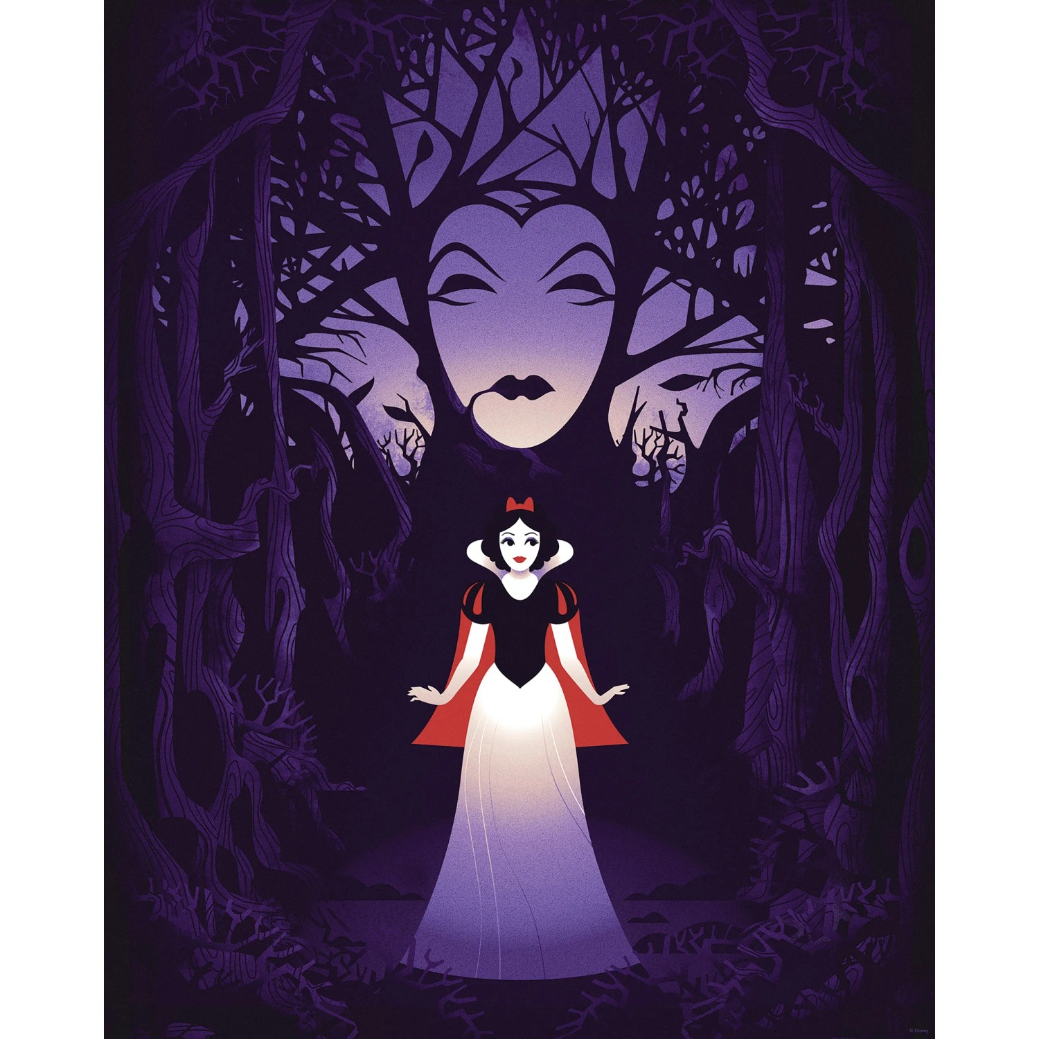 Komar Plakát Disney Snow White Evil Queen 40 x 50 cm