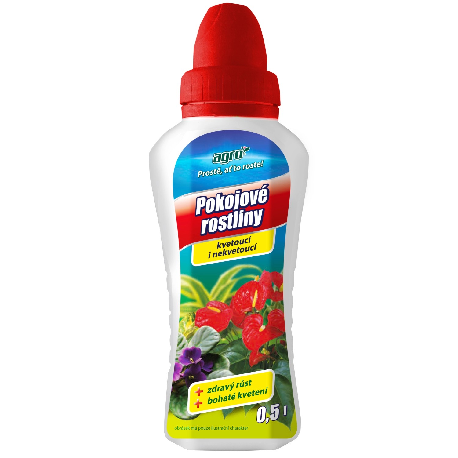 AGRO Kapalné hnojivo pro pokojové rostliny 0,5 l