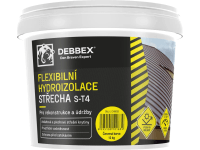 Den Braven Flexibilní hydroizolace STŘECHA S-T4, hnědočervená, kbelík 12 kg