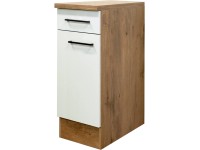 Flex-Well Kuchyňská skříňka Vintea spodní, zásuvky + dvířka, 30 x 85 x 57,1 cm