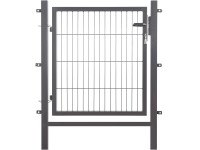 Floraworld Jednokřídlá branka Easy antracitová 100 cm x 100 cm