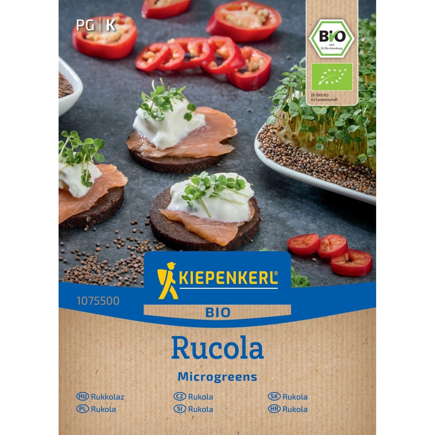 KIEPENKERL BIO Rukola (Eruca sativa) ke klíčení 50 g