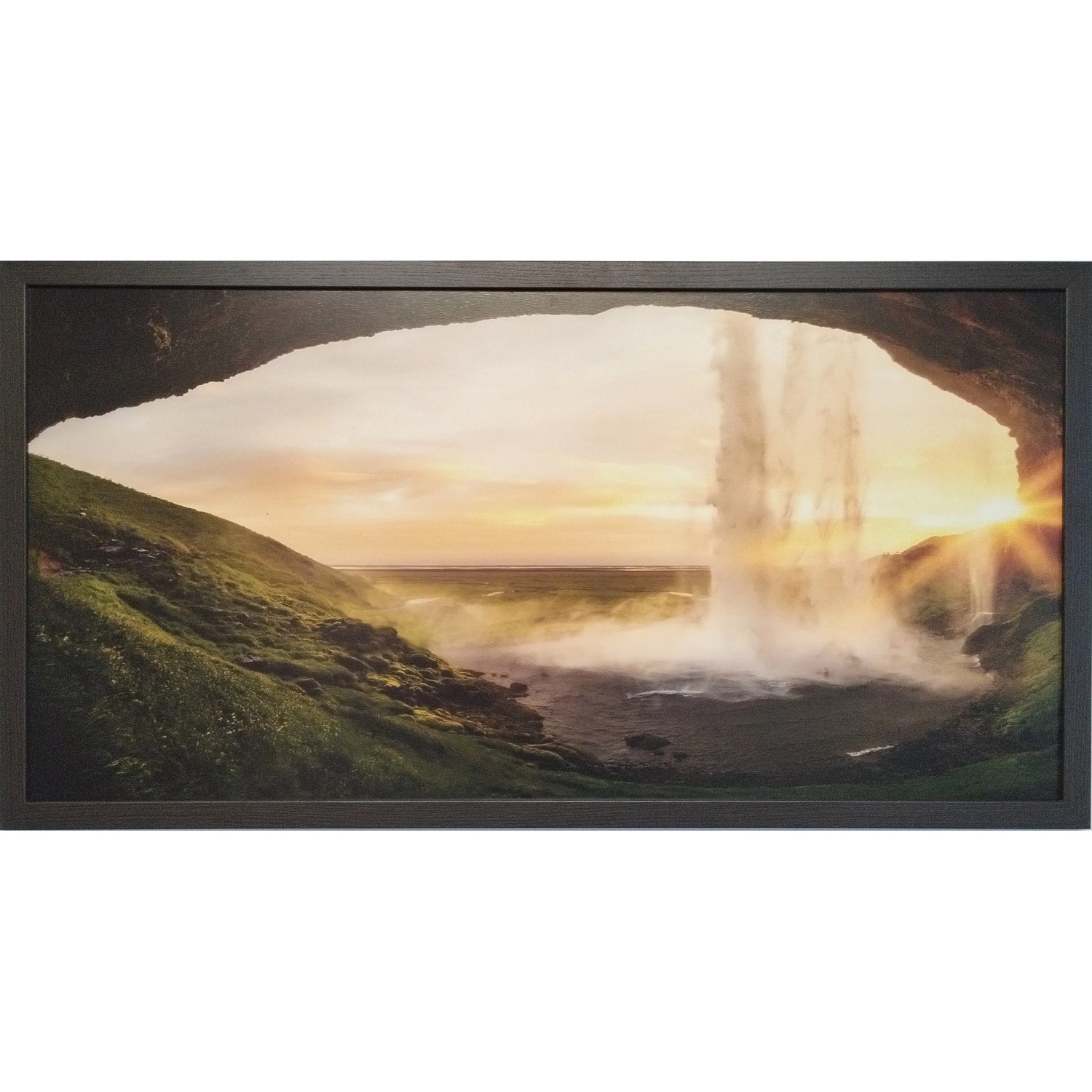 Bondecor Zarámovaný obraz Moře 50 x 100 cm