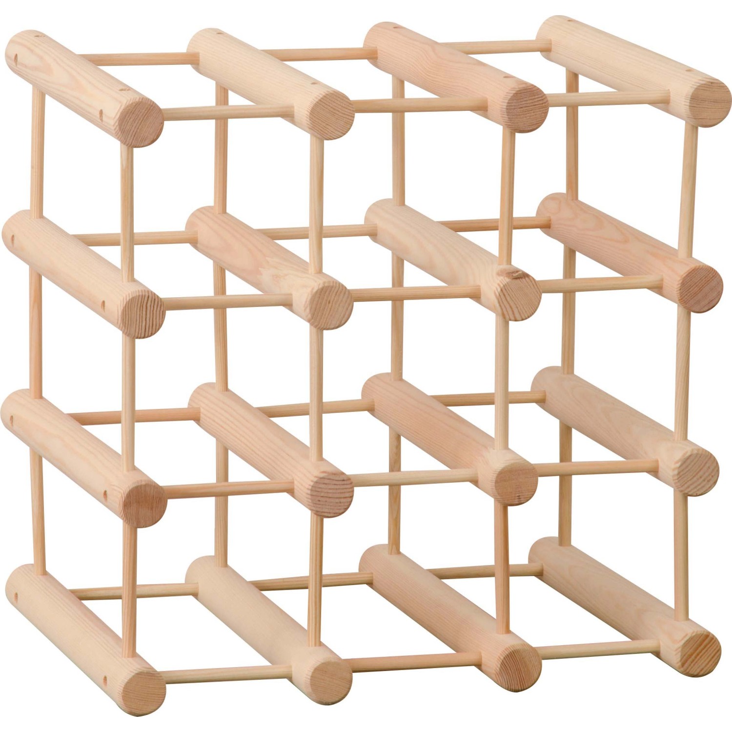 OBI Dřevěný regál na víno