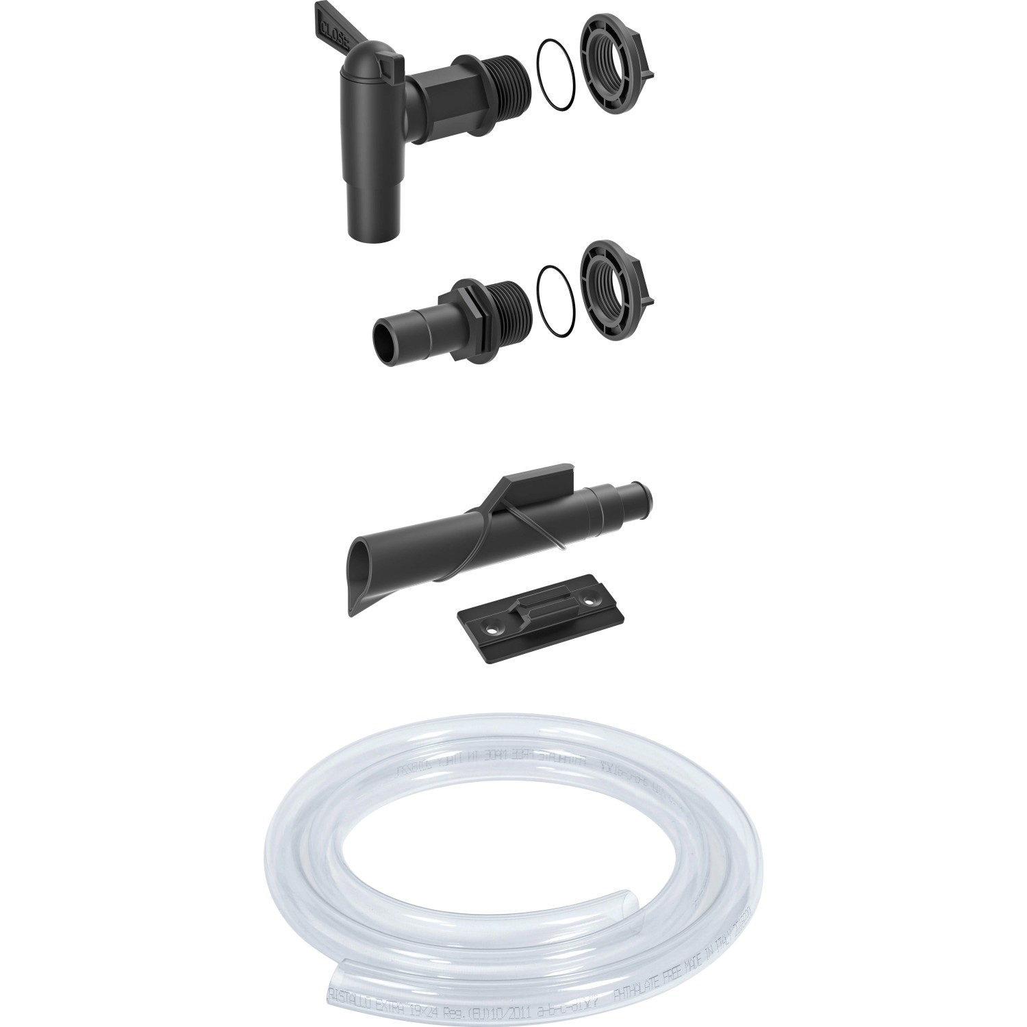 Waterform Sada příslušenství pro sudy na dešťovou vodu Icanset 5