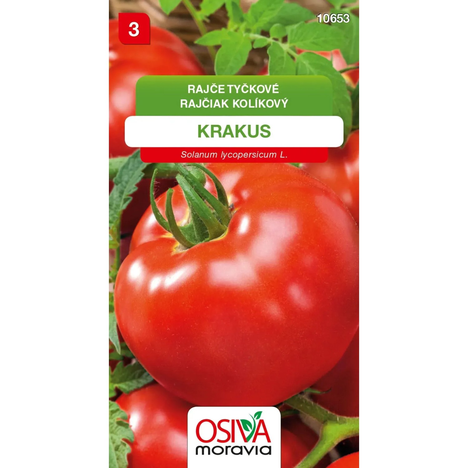 Semínka Rajče tyčkové Krakus (Solanum lycopersicum L.)