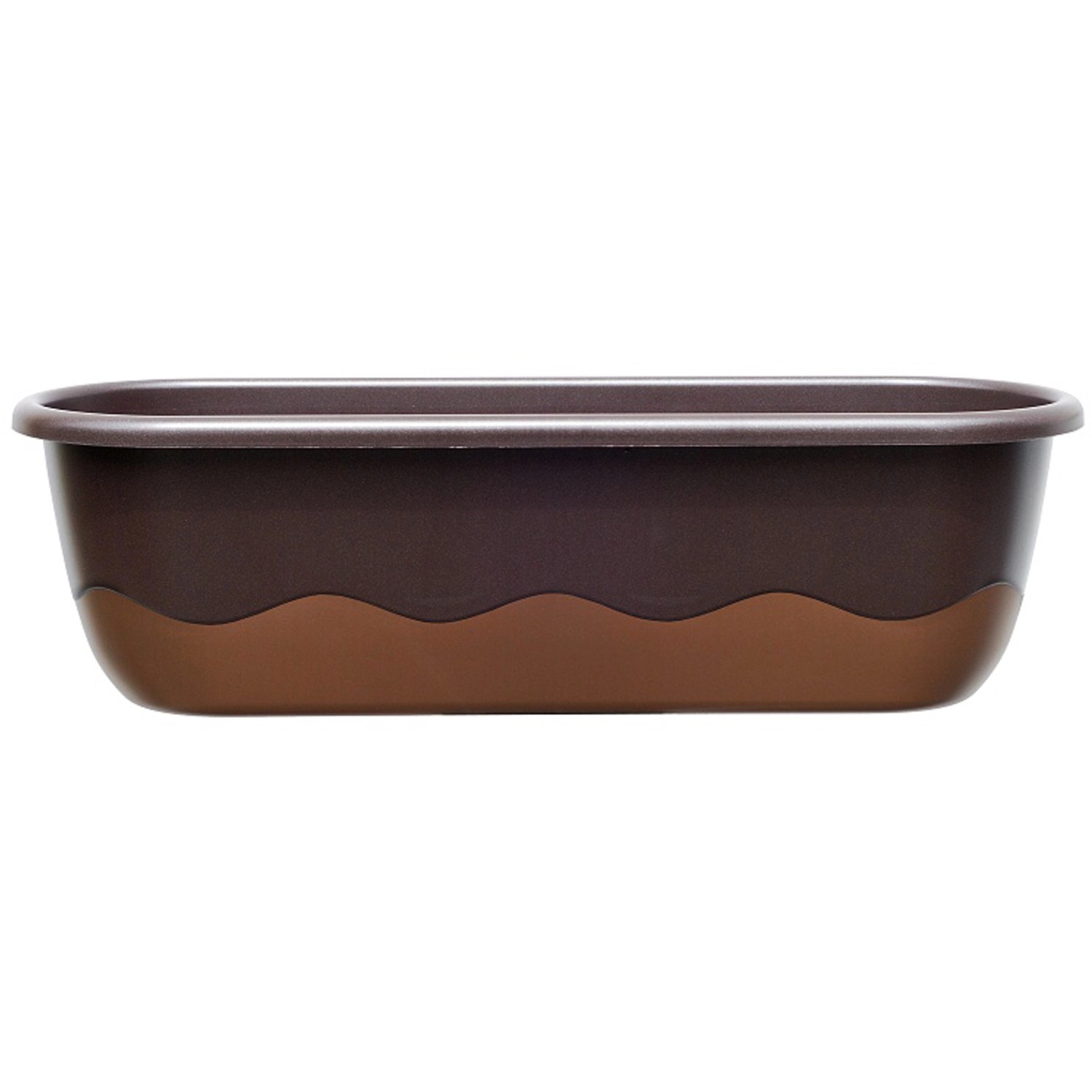 Plastia Truhlík samozavlažovací Mareta čokoláda/bronzová 80 cm