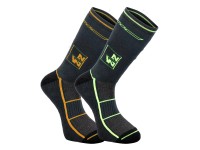 NINE WORTHS Pracovní ponožky ANKER, oranžové, vel. 43-46