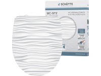 WHITE WAVE WC sedátko z duroplastu se systémem jemného dovírání a rychlého uvoln