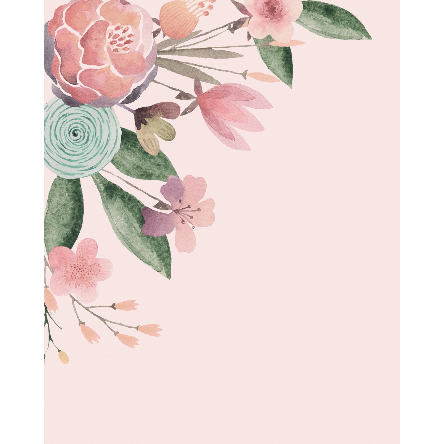 Komar Vliesová fototapeta Fleur Bisou 200 x 250 cm