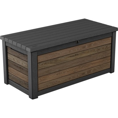 Keter Zahradní úložný box Northwood, vlašský ořech, 630 l, 155 x 72 x 69,5 cm