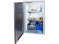 Biohort Stojny regálu pro box na popelnice Alex 122 x 3 x 3 cm, 2 ks