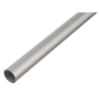 Kulatá trubka stříbrná eloxovaná 8 x 8 x 1000 mm