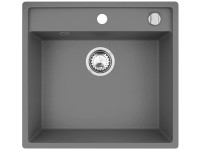 Pyramis Granitový dřez Camea 1B, industrial grey, 50 x 53 cm Pyramis Granitový dřez Camea 1B, industrial grey, 50 x 53 cm