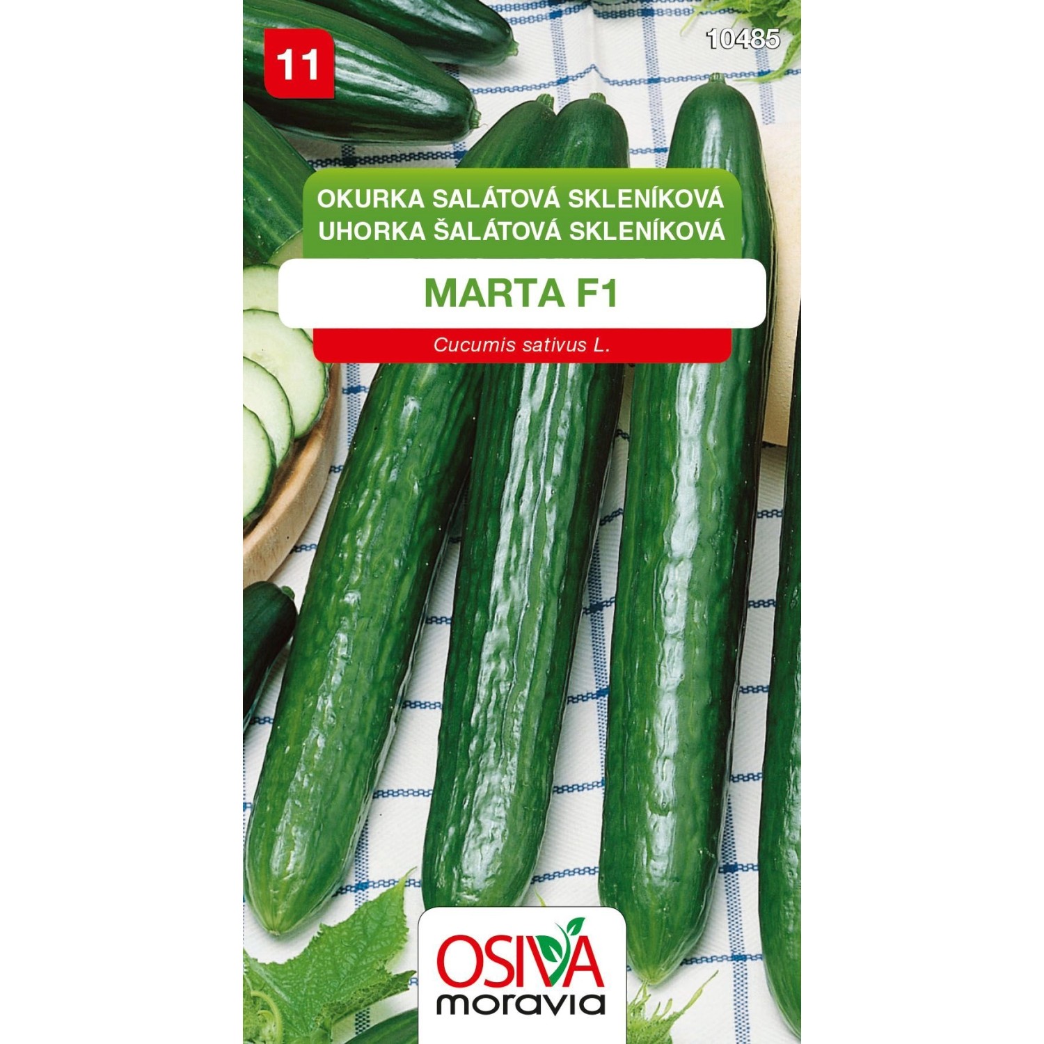 Semínka Okurka salátová skleníková Marta F1 (Cucumis sativus L.)