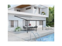 Palram Zahradní hliníková pergola Sierra 5400 3 x 5,46 antracitová