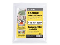 Kittfort Pochozí zakrývací fólie 4 x 5 m, 20 m2