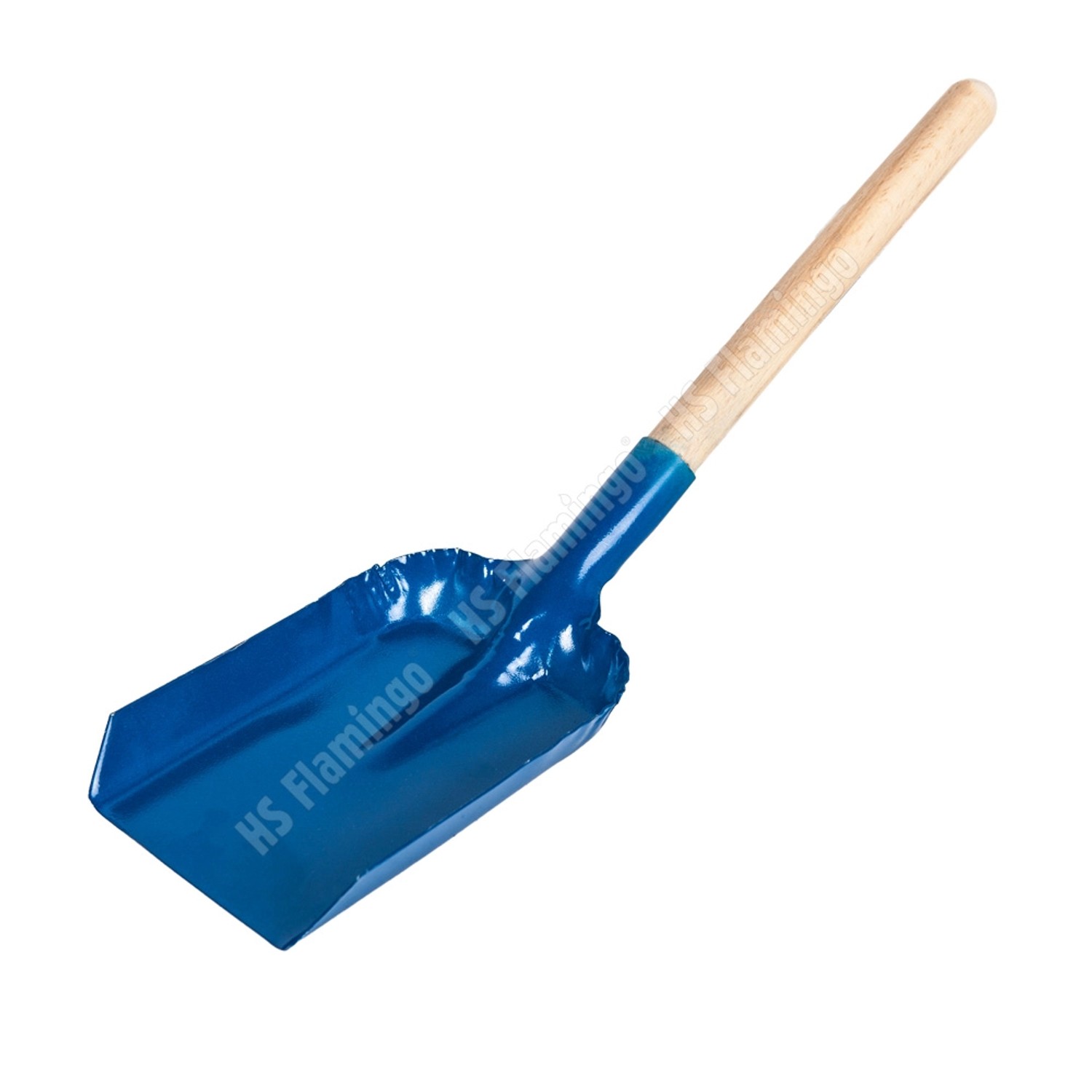 PARKANEX Krbová kovová lopatka s dřevěnou násadou, 51 cm