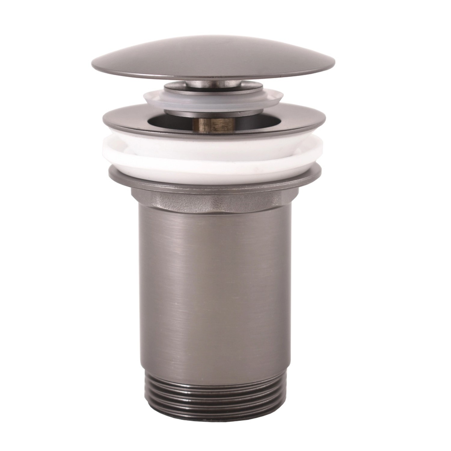 RAV Slezák Umyvadlová výpusť Click-Clack MD0484MG, metal grey, 5/4"