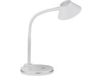 Reality LED stolní lampa BERRY bílá 3,2W, 350lm, 3000K, 13 x 33 cm