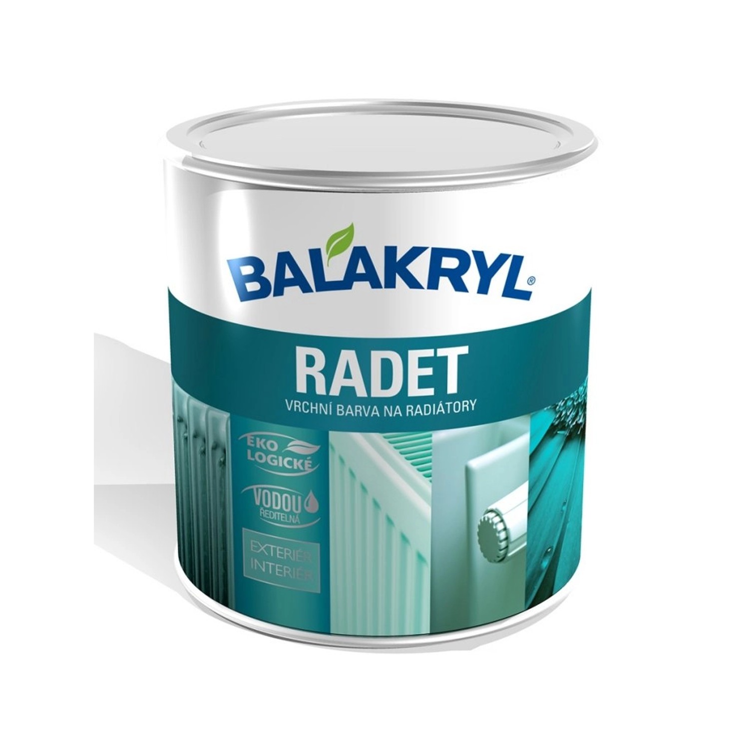 BALAKRYL Vrchní barva na radiátory Radet 1000 bílá 0,7 kg